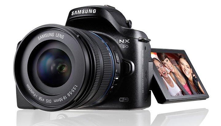 Обзор Samsung NX20 - крутая беззеркальная фотокамера