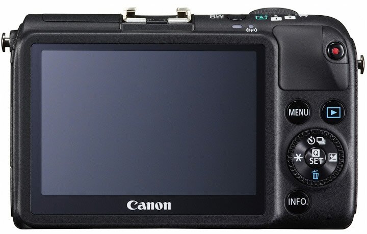 Обзор Canon EOS M2 - 3-дюймовый дисплей