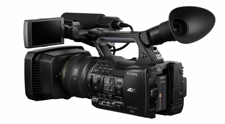 Sony PXW-Z100 - видеокамера 4К с поддержкой карт памяти XQD