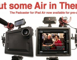 The PadCaster - аксессуар для он-лайн вещания посредством iPad