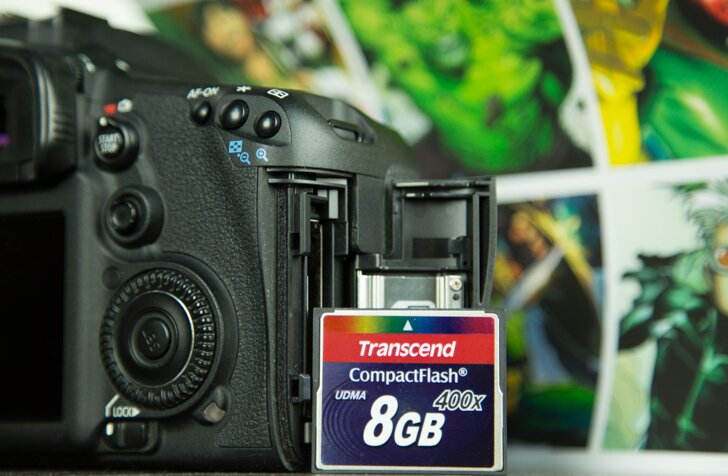 Transcend CompactFlash 400x 8GB - карта памяти для экстремальных условий