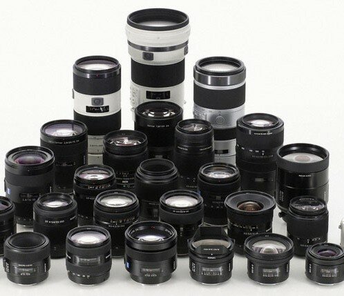 Sony-lenses